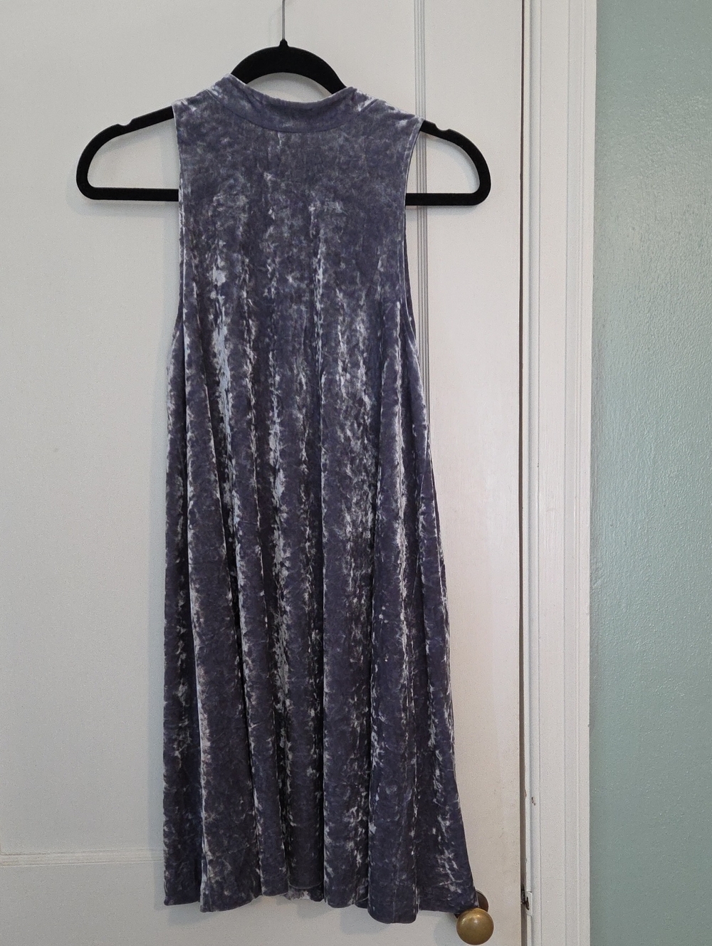 Cynthia Rowley Gray Velvet Dress